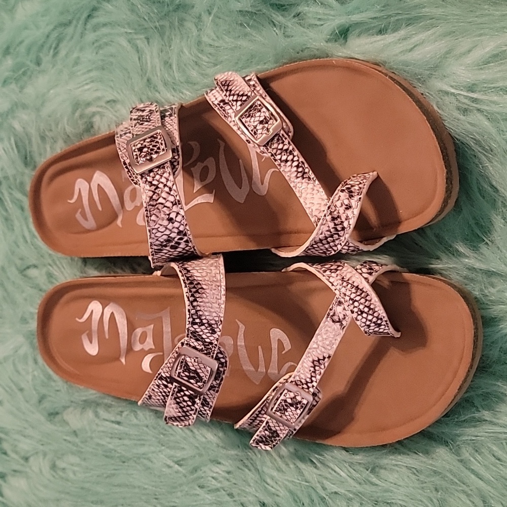 Snakeskin slides from target
